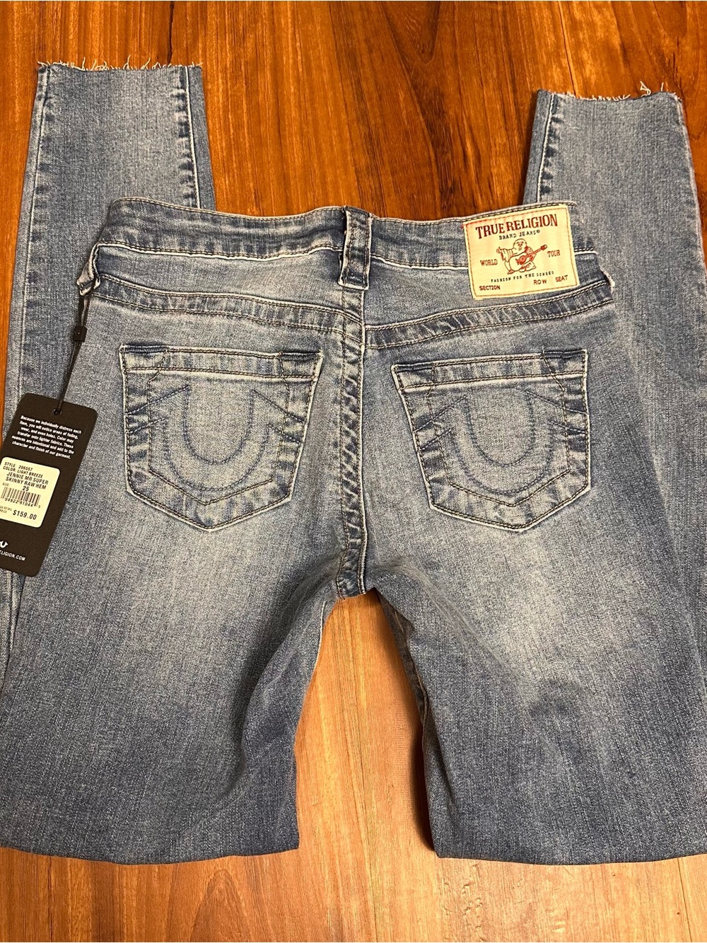 True Religion Women’s Light Wash Skinny Jeans